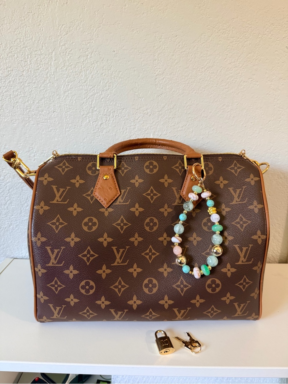 Brown Monogram Speedy 30 Handbag